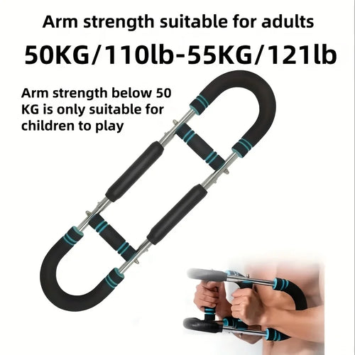 Adjustable Boxing Speed Arm Trainer, Flywheel Wrist Strength Device, Multifunctional Resistance Fitness Tool for Combat Training