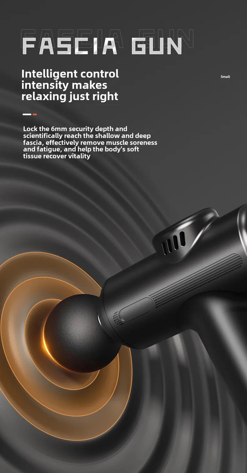 4Head USB Mini Massage Gun Fascia Machine Muscle Relaxation Vibrating Gun Rod Massage Fitness tool Muscle massager gun for you