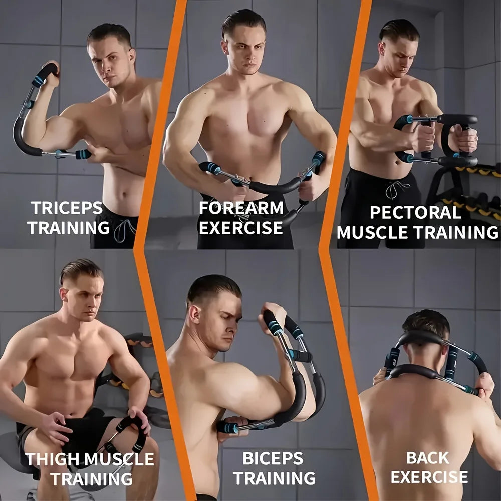 Adjustable Boxing Speed Arm Trainer, Flywheel Wrist Strength Device, Multifunctional Resistance Fitness Tool for Combat Training