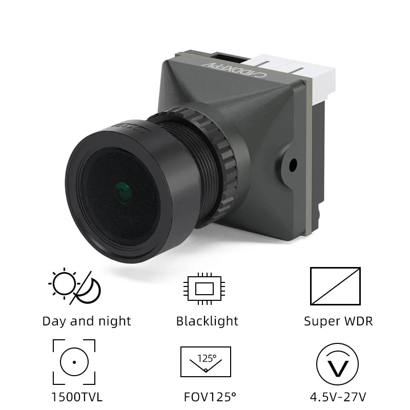 1/2/3PCS Caddx Ratel 2 V2 / PRO FPV Camera Ratel2 2.1mm Lens 16:9/4:3 NTSC/PAL Switchable Micro FPV Camera Drone Quadcopter
