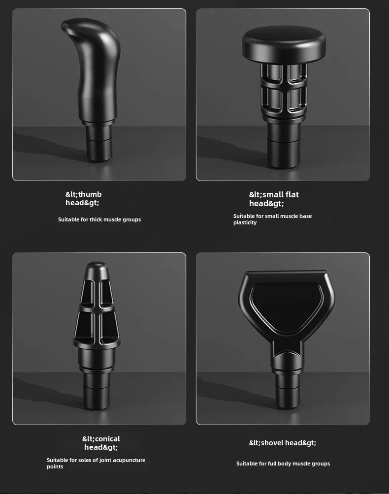 4Head USB Mini Massage Gun Fascia Machine Muscle Relaxation Vibrating Gun Rod Massage Fitness tool Muscle massager gun for you